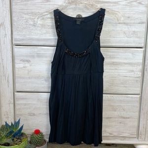 Express Tank w/ Beaded Embellishments